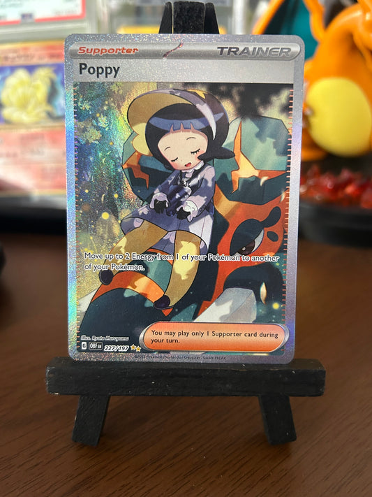 Poppy Alt Art 227/197 Obsidian Flames Pokémon Card - English