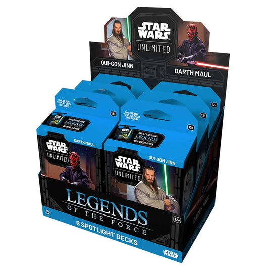 Star Wars: Unlimited Legend of the Force Spotlight Deck - Darth Maul & QuiGonJinn