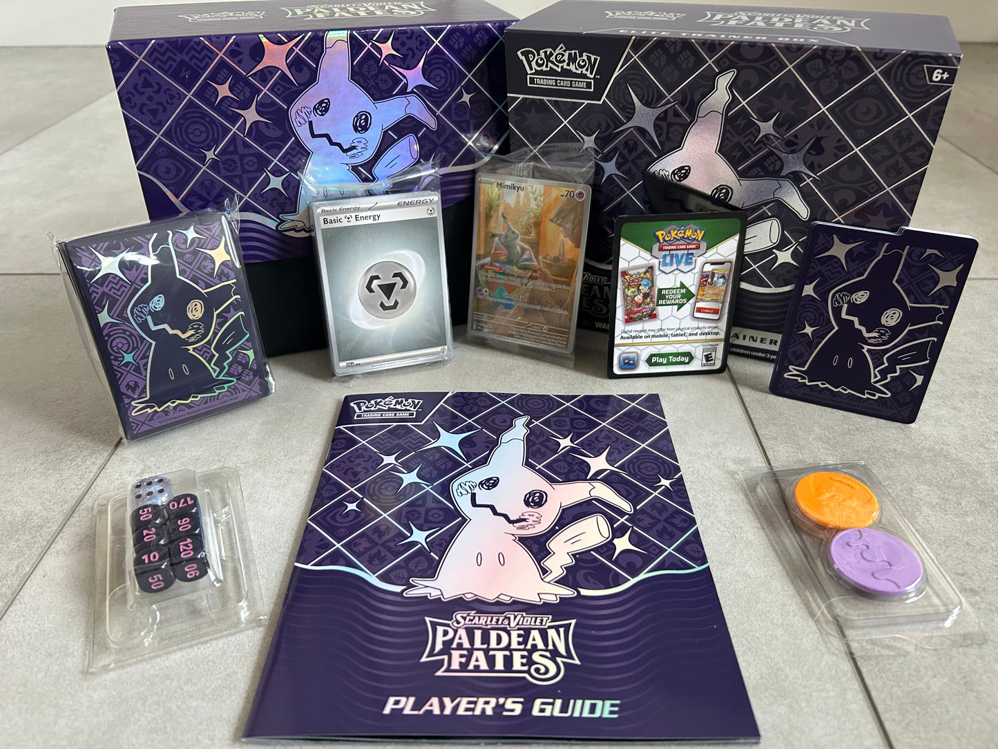 Opened Paldean Fates Elite Trainer Box (NO PACKS INC!!) and UK Delivery