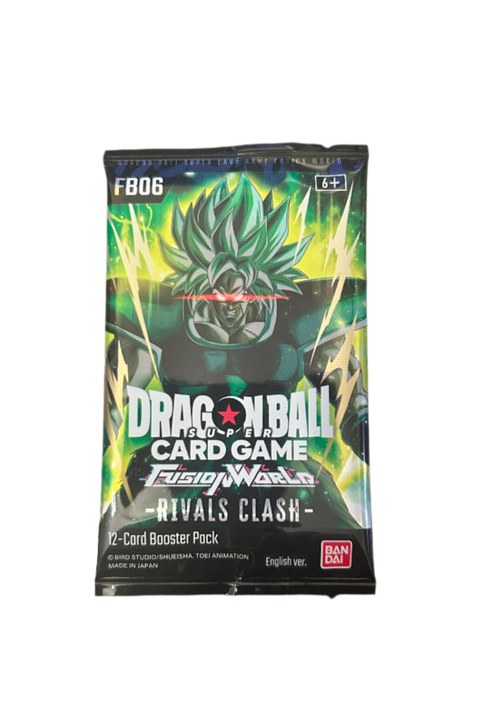 Dragon Ball Super CG: Fusion World Set 06 Rivals Clash (FB06) Booster Pack