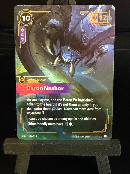 Baron Nashor 147/219 Epic Riftbound Unleased Card