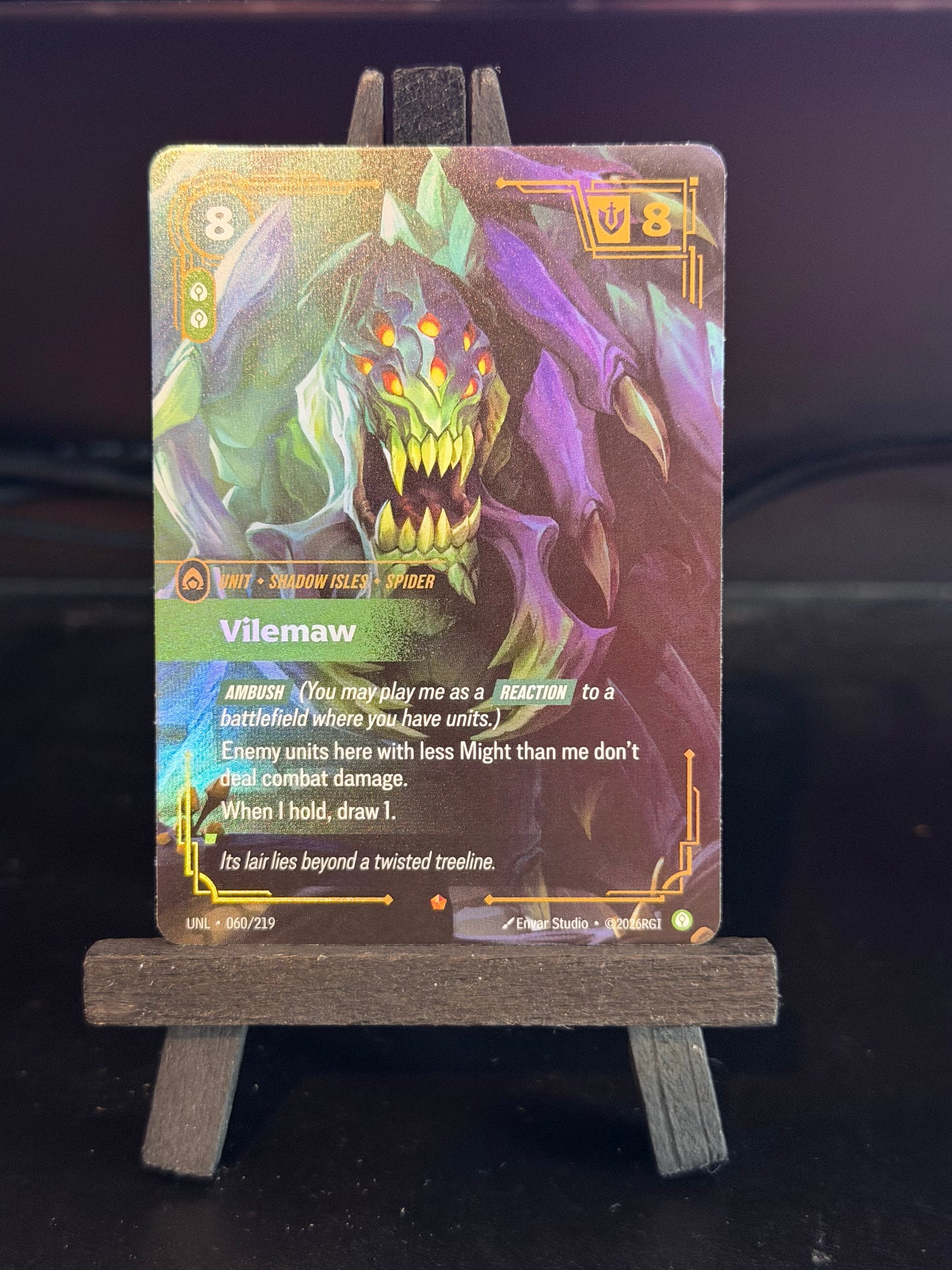 Vilemaw 060/219 Epic Riftbound Unleased Card