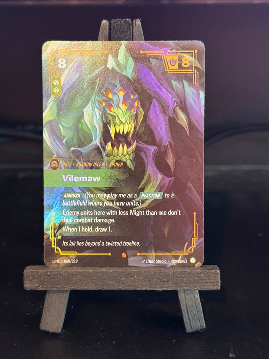 Vilemaw 060/219 Epic Riftbound Unleased Card