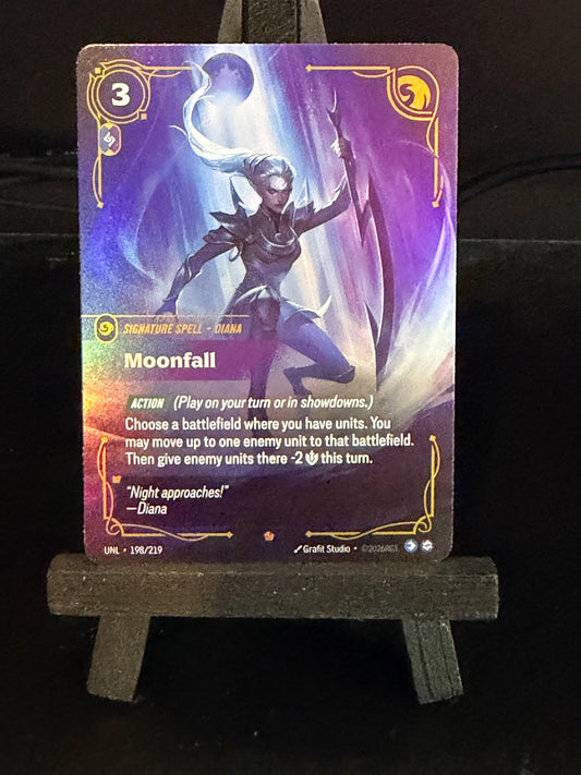 Moonfall 198/219 Epic Riftbound Unleased Card