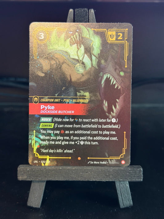 Pyke 028/219 Epic Riftbound Unleased Card