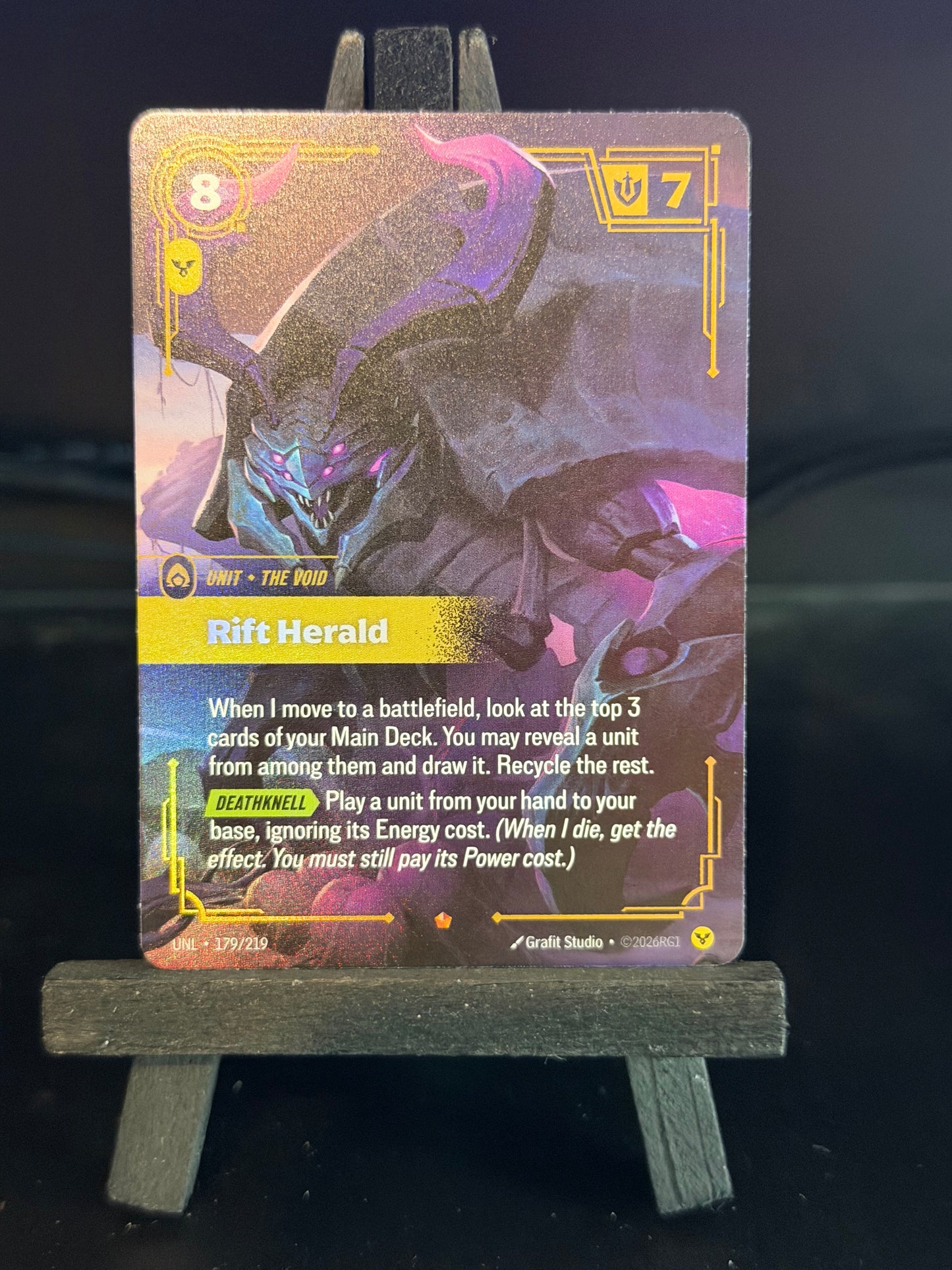 Rift Herald 179/219 Epic Riftbound Unleased Card