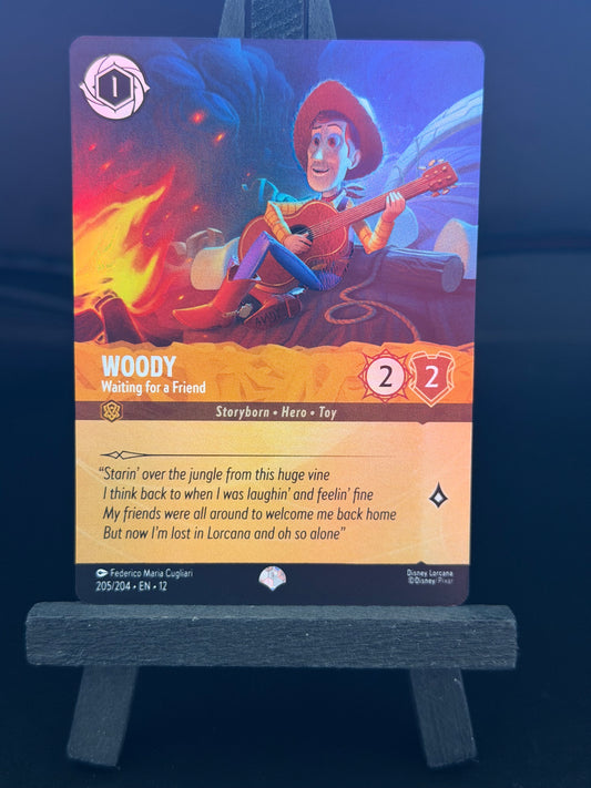 Woody - 205/204 Epic Wilds Unknown Disney Lorcana Card
