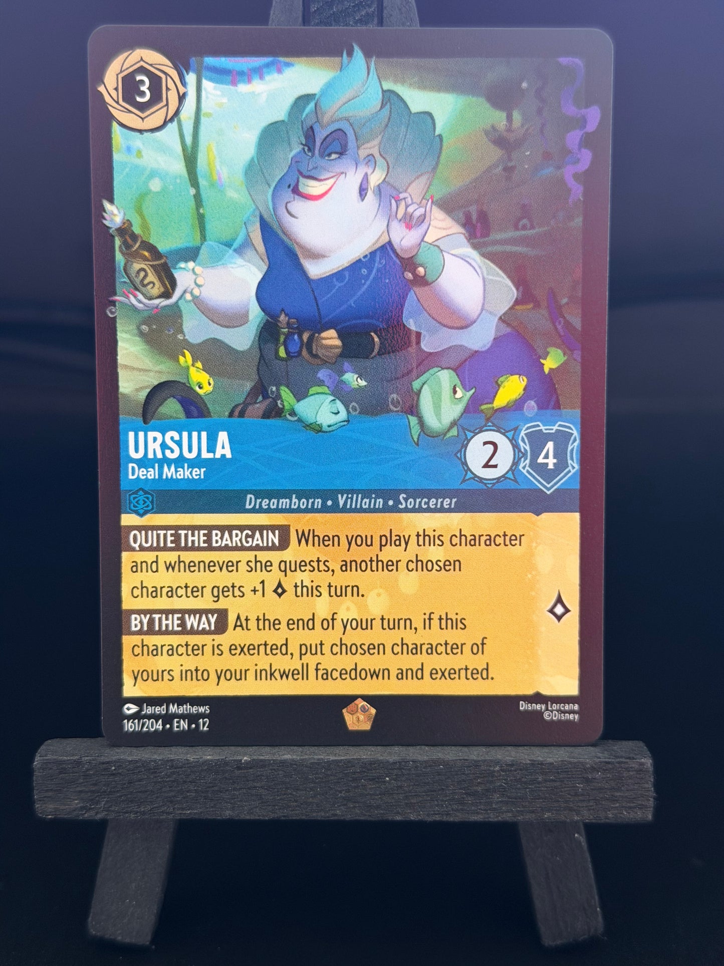 Ursula - 161/204 Legendary Wilds Unknown Disney Lorcana Card
