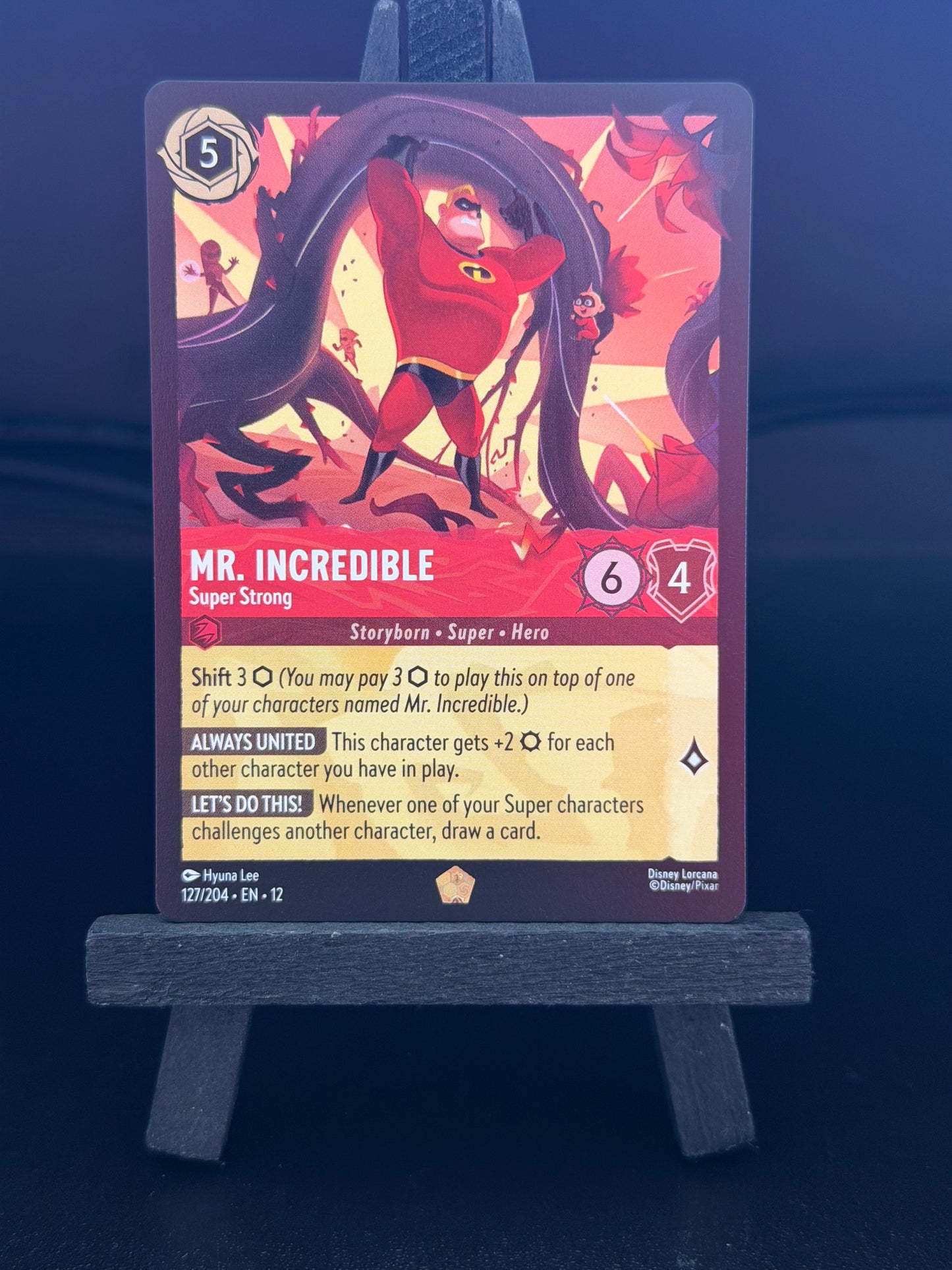 Mr Incredible - 127/204 Legendary Wilds Unknown Disney Lorcana Card