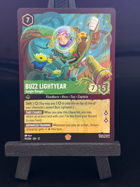 Buzz Lightyear - 91/204 Legendary Wilds Unknown Disney Lorcana Card