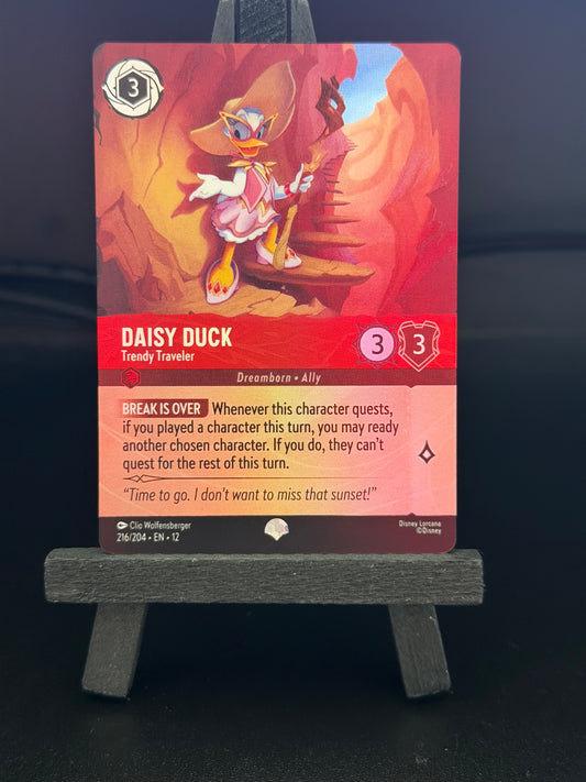 Daisy Duck - 216/204 Epic Wilds Unknown Disney Lorcana Card