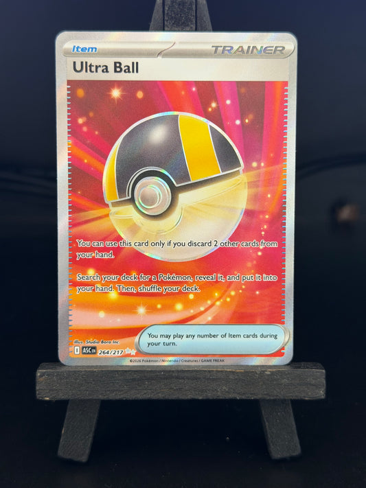 Ultra Ball 264/217 Full Art Ascended Heroes Pokémon Card - English
