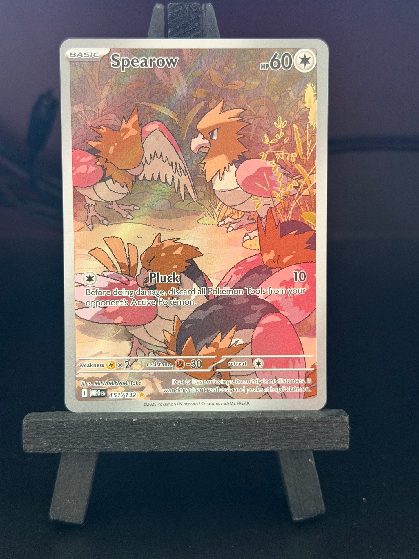 Spearow 151/132 IR Mega Evolution Pokémon Card - English