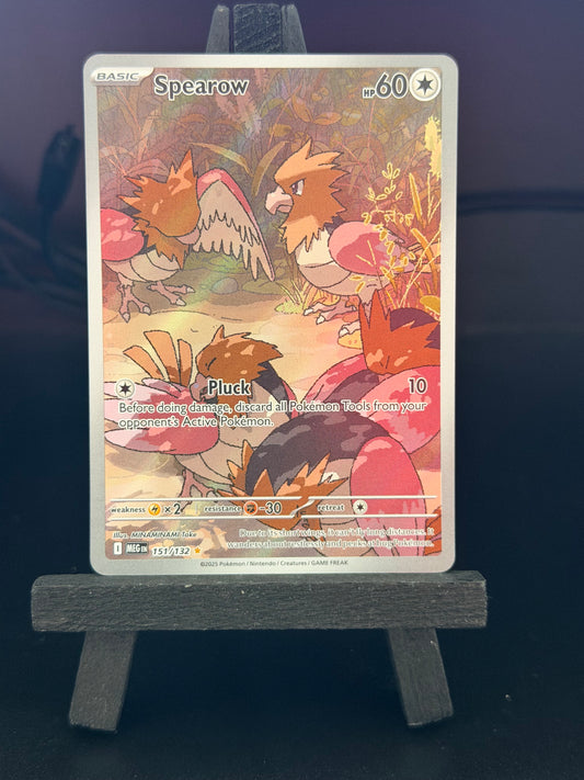 Spearow 151/132 IR Mega Evolution Pokémon Card - English