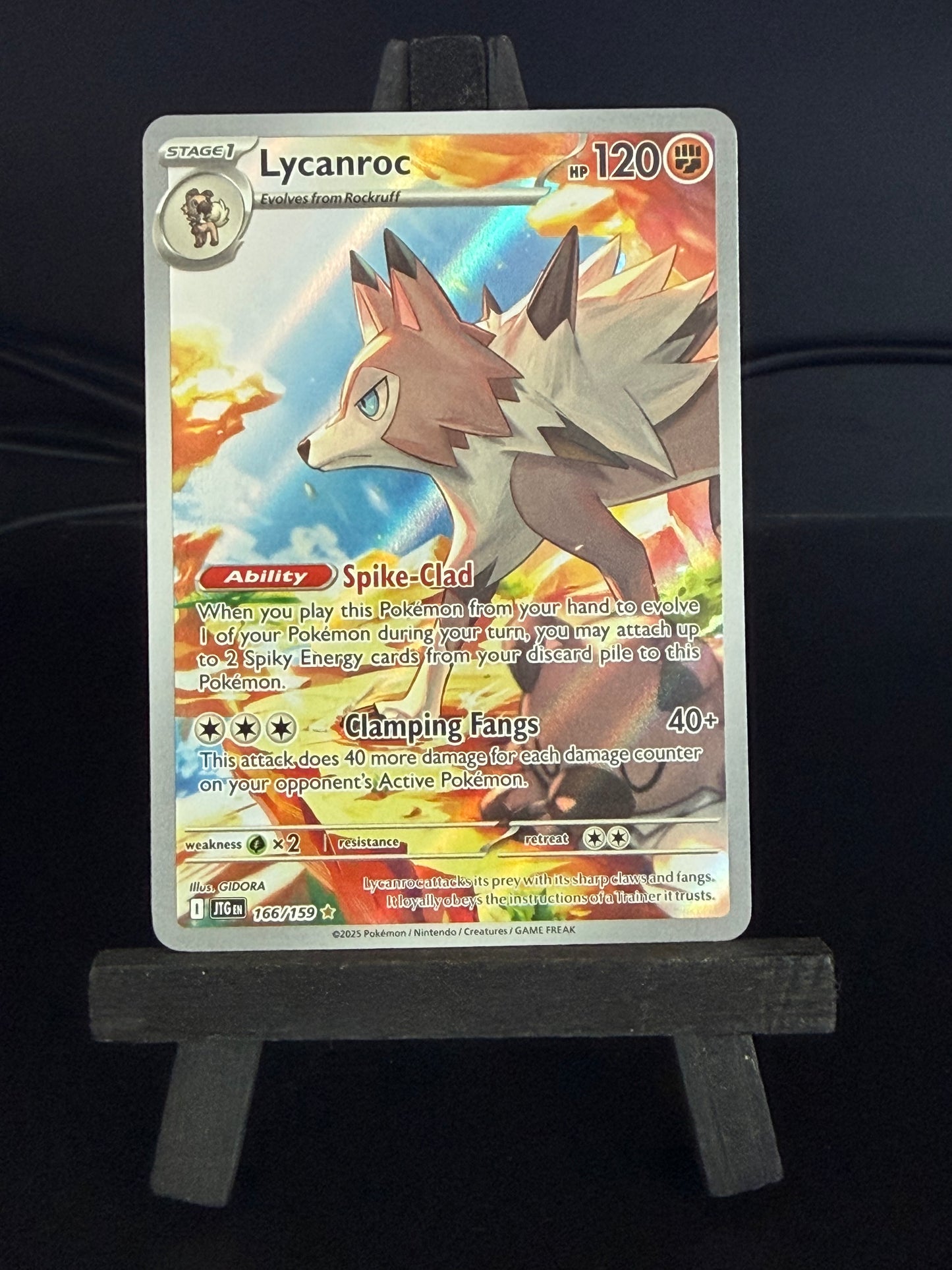 Lycanroc 166/159 IR Journey Together Pokémon Card - English