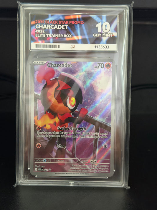 Charcadet MEP 022 - Black Star Promo Gem Mint 10 Ace Grading Card