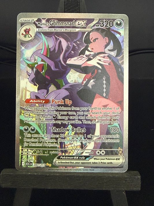 Marnie's Grimmsnarl 287/217 SIR Ascended Heroes Pokémon Card - English