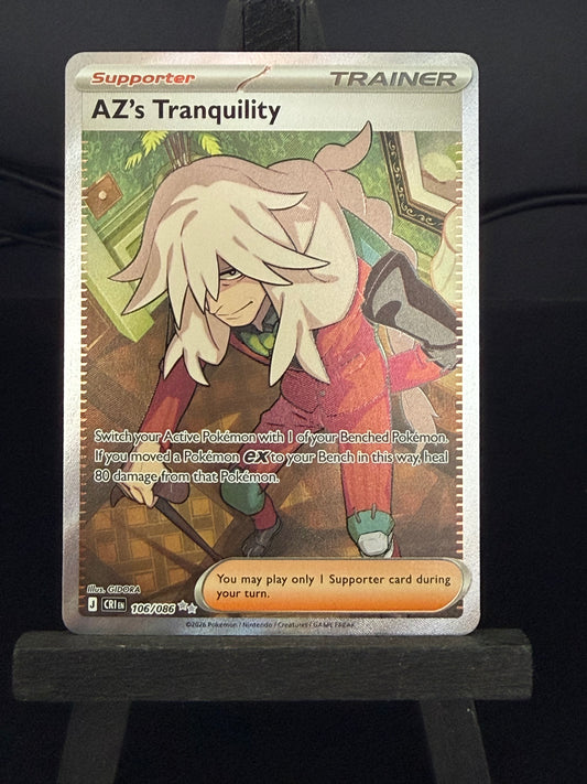 AZ's Tranquillity 106/066 Full Art Chaos Rising Pokémon Card - English