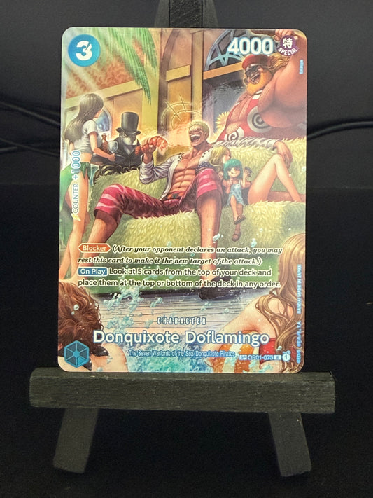 Donquixote OP01-073 SP 500 Years Into The Future One Piece Card - English