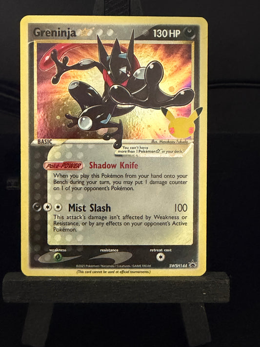 Greninja Black Star Promo SWSH144 Celebrations Pokémon Card - English