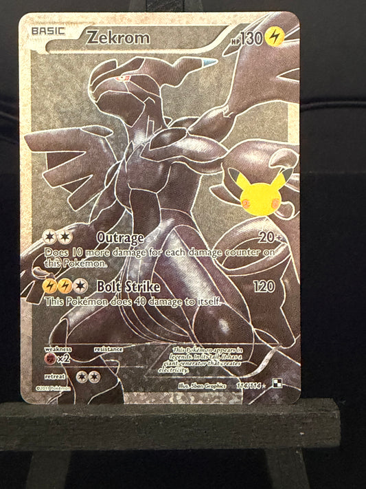 Zekrom Classic Collection 114/114 Celebrations Pokémon Card - English