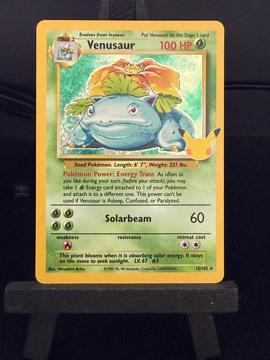 Venusaur Classic Collection 15/102 Celebrations Pokémon Card - English
