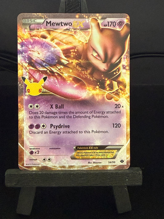 Mewtwo EX Classic Collection 54/59 Celebrations Pokémon Card - English