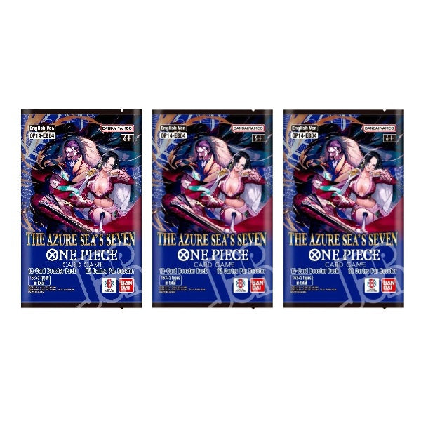 One Piece - The Azure Sea's Seven (OP-14) Booster Pack Bundle - PRE ORDER