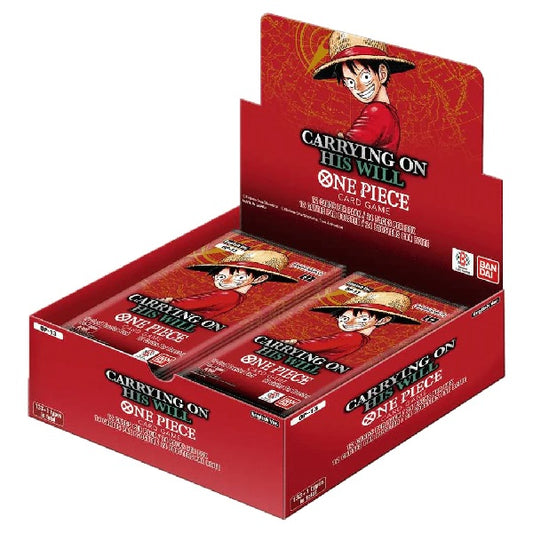 One Piece - Carrying On His Will (OP-13) Booster Box - PRE ORDER
