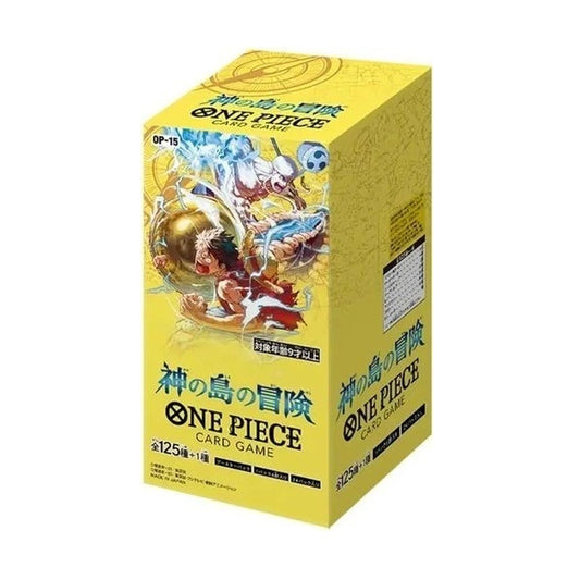 Japanese One Piece OP-15 Adventure on the Island of the Gods Booster Box