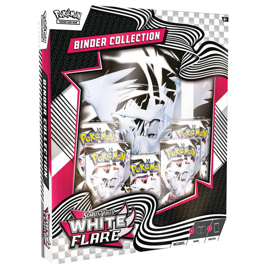 White Flare - Reshiram Binder Collection Box - Opened Live on Twitch Only