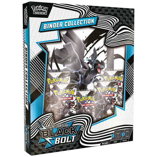 Black Bolt - Zekrom  Binder Collection Box - Opened Live on Twitch Only