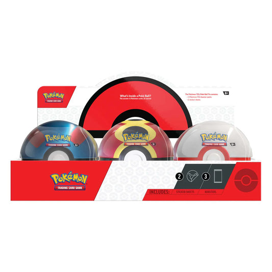 Pokémon TCG: Poke Ball Tin (2025) - Opened Live on Twitch Only