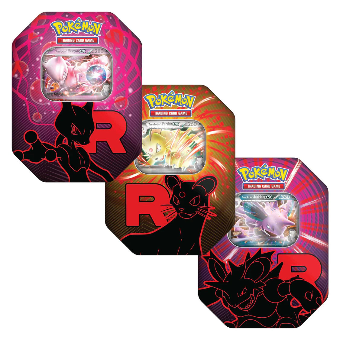 Pokémon TCG: Team Rocket Tin - Opened Live on Twitch Only