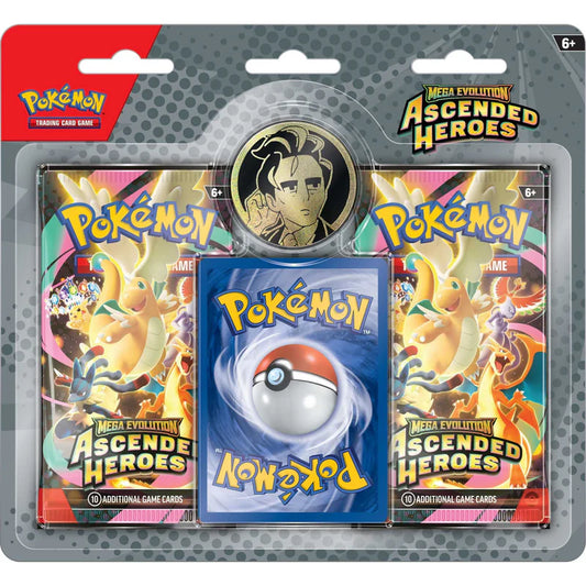 Opened Live on Twitch Only - Ascended Heroes Collection 2 Pack Blister - PRE ORDER