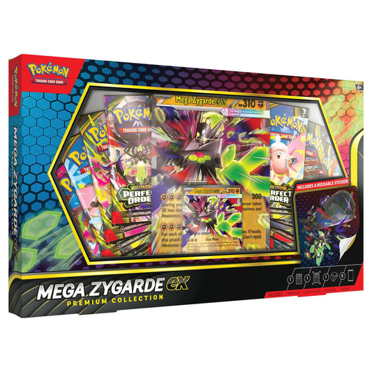 Opened Live on Twitch Only - Mega Zygarde ex Premium Collection - PRE ORDER