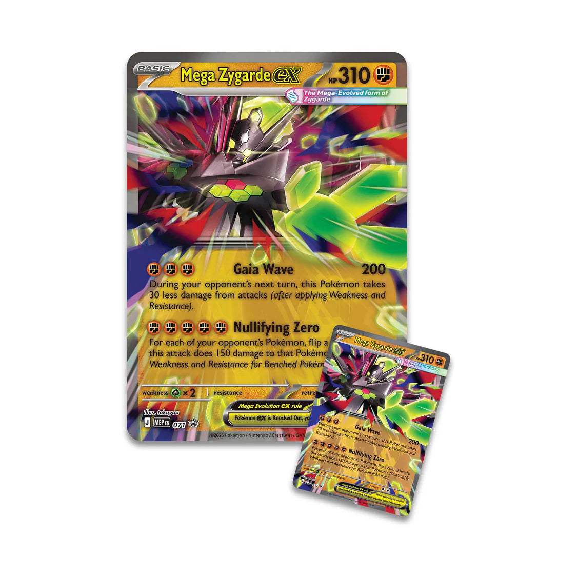 Opened Live on Twitch Only - Mega Zygarde ex Premium Collection