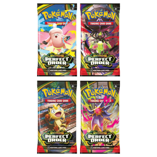 Perfect Order Booster Pack Bundle - Opened Live on Twitch Only - PRE ORDER