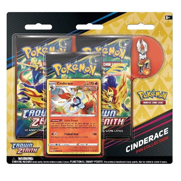 Pokémon TCG Sword & Shield 12.5 Crown Zenith Pin Collection