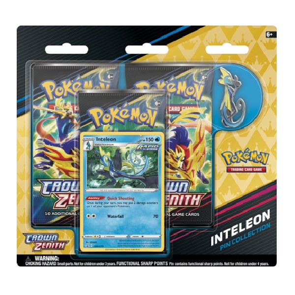 Pokémon TCG Sword & Shield 12.5 Crown Zenith Pin Collection