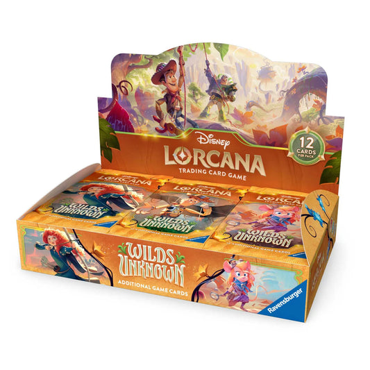 Disney Lorcana - Wilds Unknown Booster Box - PRE ORDER