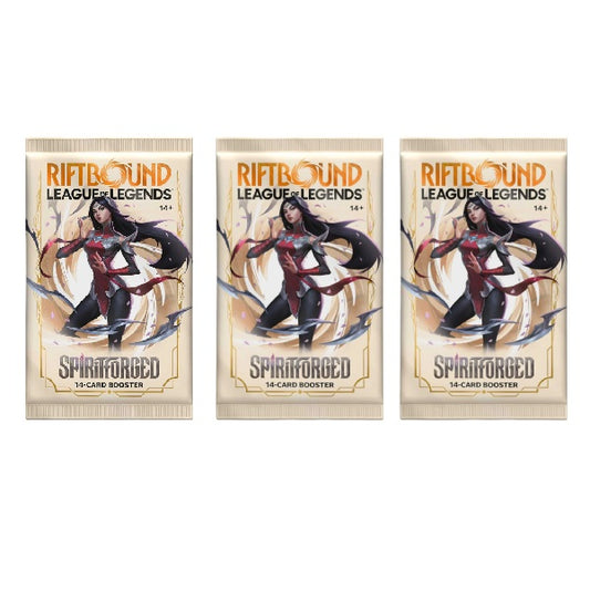 OPENED LIVE ON TWITCH ONLY - Riftbound: League of Legends Spiritforged Booster Pack Bundle