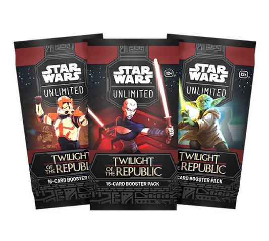 Star Wars: Unlimited Twilight of the Republic Booster Pack Bundle