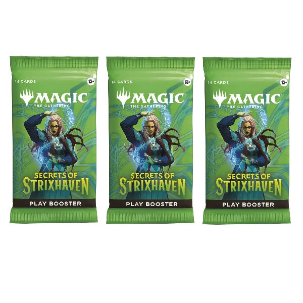 Magic The Gathering: Secrets of Strixhaven Play Booster Pack Bundle