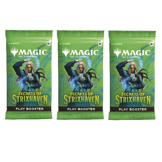 Magic The Gathering: Secrets of Strixhaven Play Booster Pack Bundle