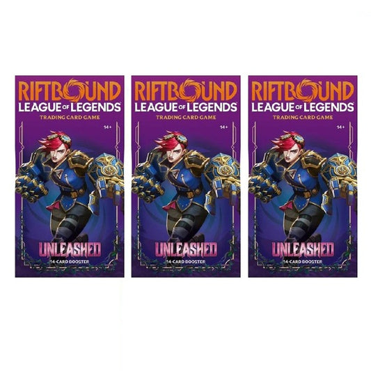 OPENED LIVE ON TWITCH ONLY - Riftbound: League of Legends Unleashed Booster Pack Bundle