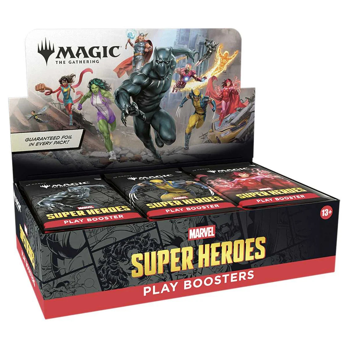 Magic: The Gathering: Marvel Super Heroes Play Booster Box - PRE ORDER