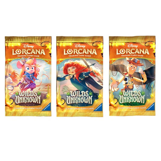 Disney Lorcana - Wilds Unknown Booster Pack Bundle - PRE ORDER