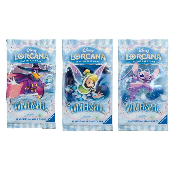 Disney Lorcana - Winterspell Booster Pack Bundle