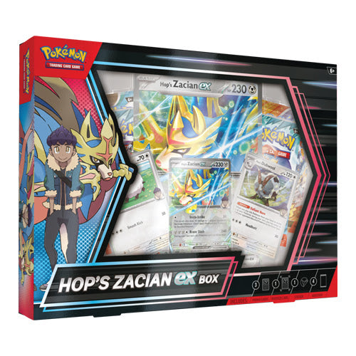 Pokemon TCG: Hop's Zacian ex Collection Box - PRE ORDER